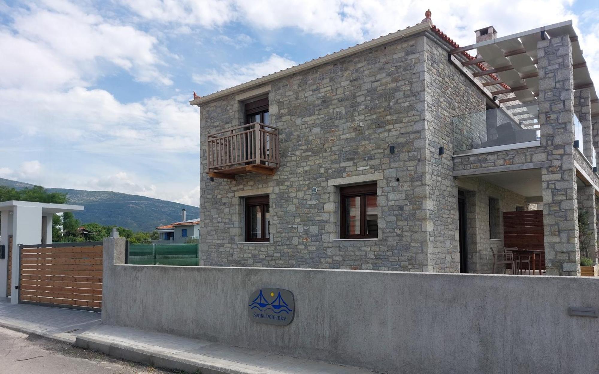Santa Domenica Nafpaktos - Rooms And Apartments By The Sea ภายนอก รูปภาพ